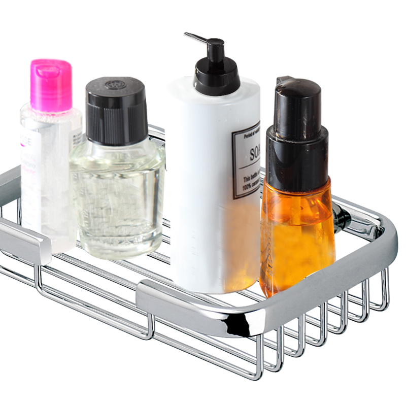 FM54 Bathroom Soap Basket Shampoo Holder Wall Mount Shower Caddy