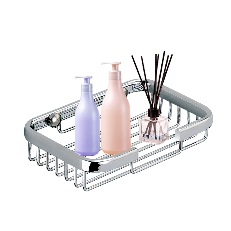 FM54 Bathroom Soap Basket Shampoo Holder Wall Mount Shower Caddy