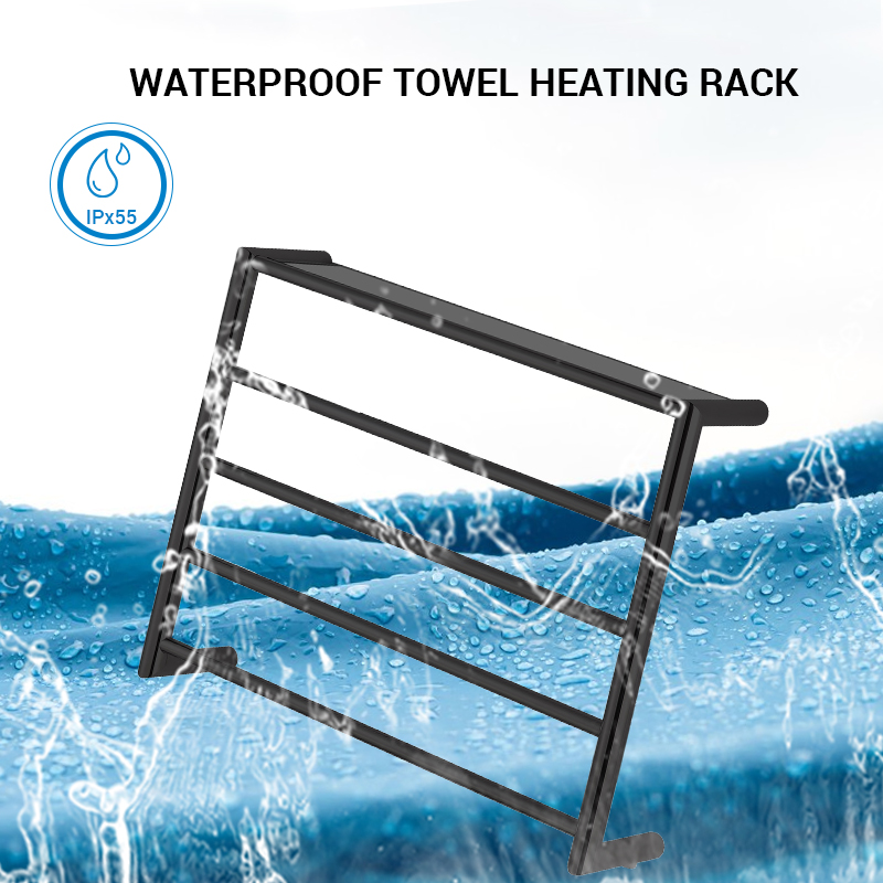 DR25086 High quality smart wall mounted towel warmer rack with electric radiator electric heater towel drying rack