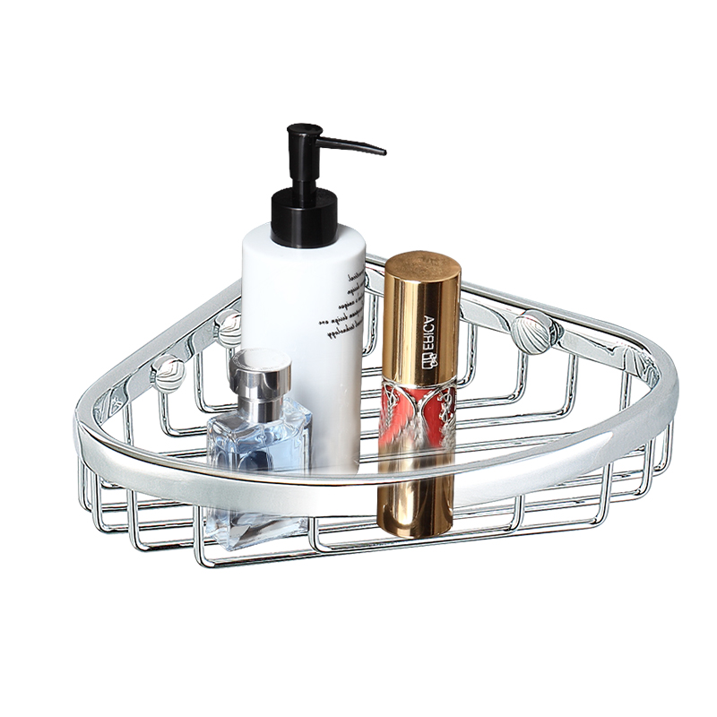 FM5321 Home Bathroom Accessories 304 Stainless Steel Caddy Shelf Shower Organizer Storage