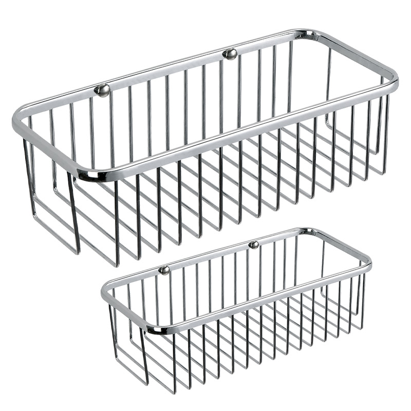 FM501 Bathroom accessory sets stainless steel wall mounted shower caddy Wire Basket Shelf