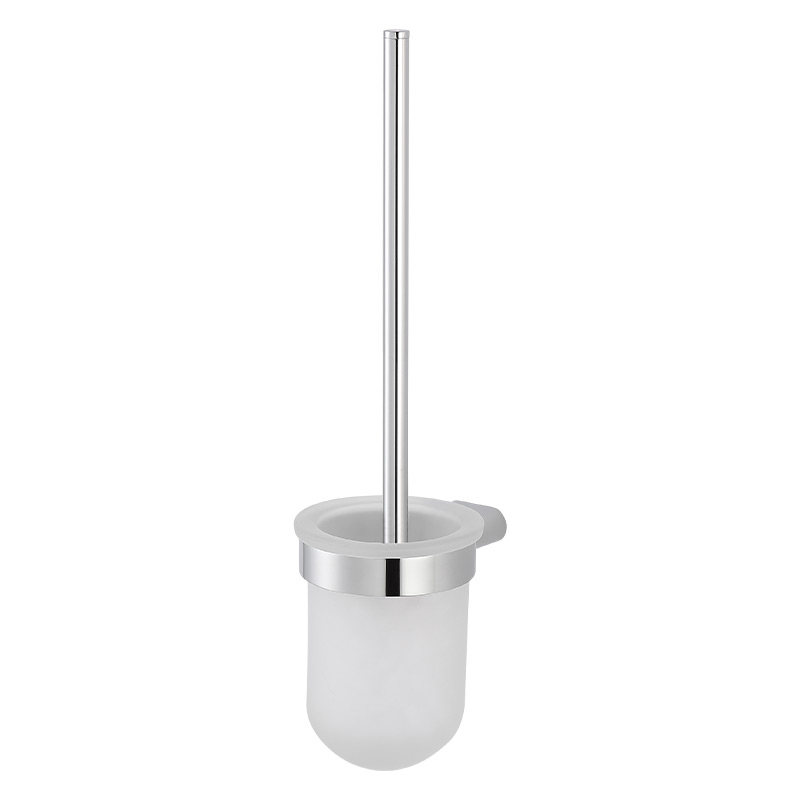 M60 Bathroom Toilet Bowl Cleaner With Holder Stainless Steel Toilet Brushes Rack Wall-mounted Toilet Brush Holder