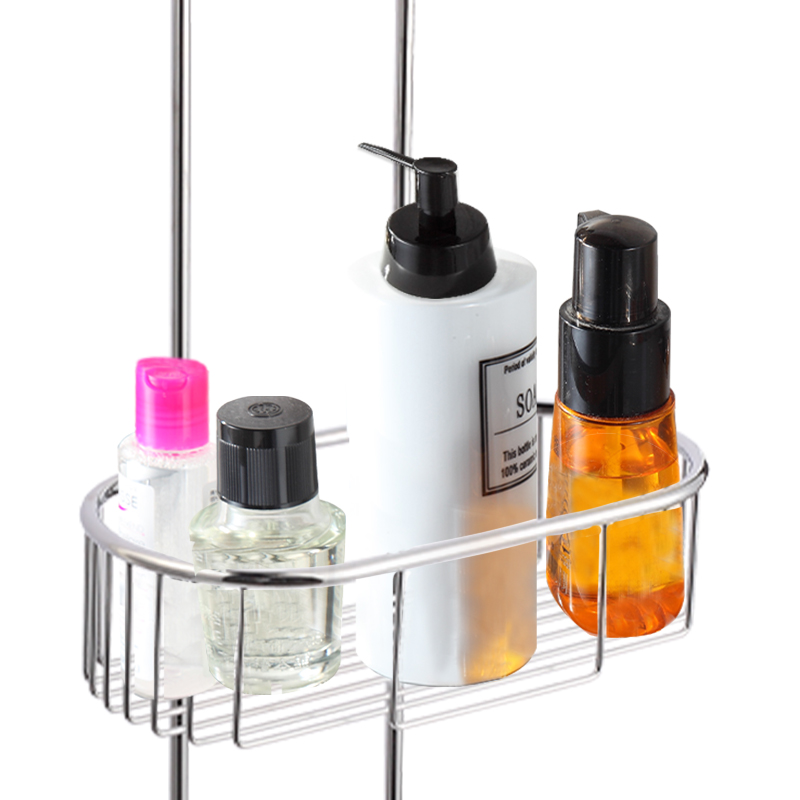 FM9255 Cabinet Door hanging 2 Tier Metal Wire shower caddy basket for bathroom