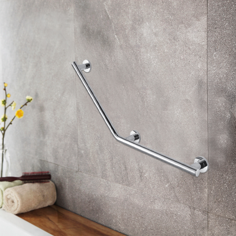 HM3253 Modern Design Stainless Steel Grab Bars for Hospitals Custom Support Anti-Slip Bathroom WC Armrests Disabled People Accessory