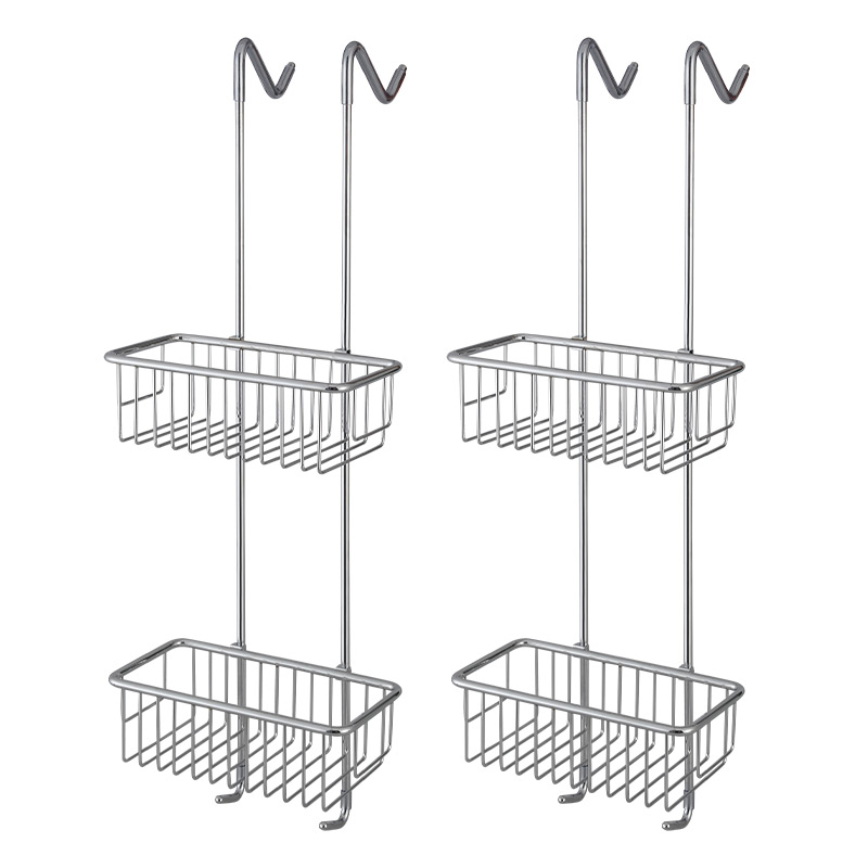 FM9335 Bathroom storage rack the rack hung door be used place bath balls soap toiletries applicable bathroom kitchen