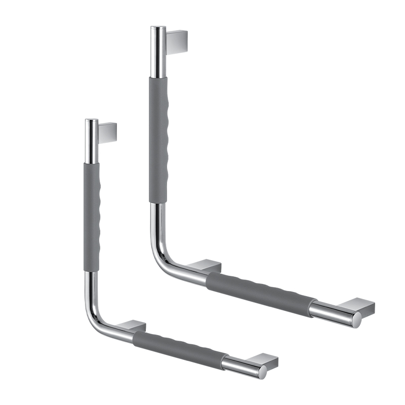 MT9541S China factory wholesale high quality stainless steel L shaped wall moutned disabled grab bars