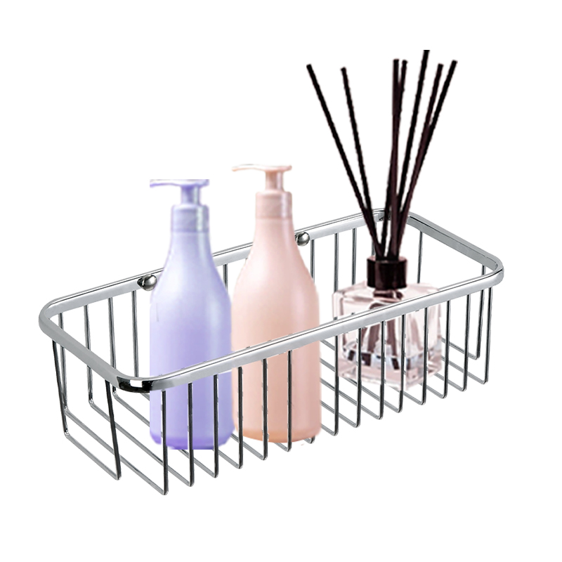 FM501 Bathroom accessory sets stainless steel wall mounted shower caddy Wire Basket Shelf