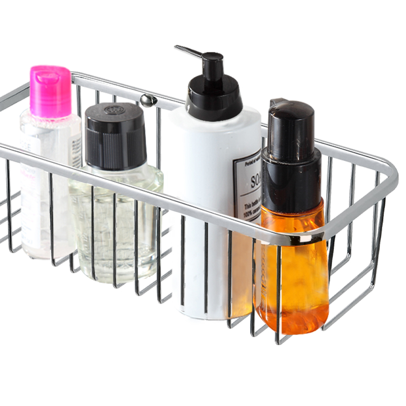 FM501 Bathroom accessory sets stainless steel wall mounted shower caddy Wire Basket Shelf