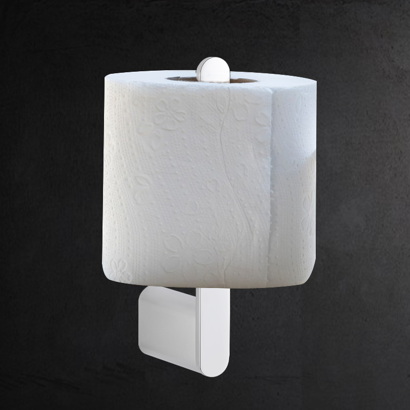 M711H Toilet paper roll wall mounted hot selling handicraft best design metal wall mounted toilet paper roll holder