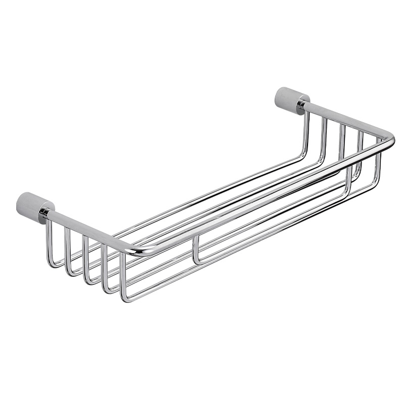 HB91-300 304 Stainless steel bathroom caddy basket shelf with shaver holder shower organizer storage