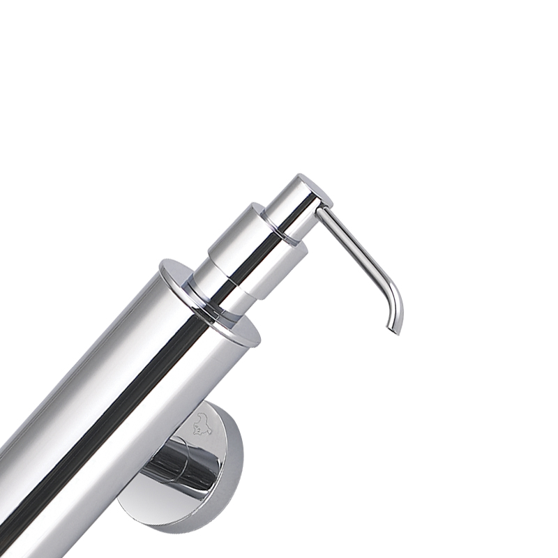 JM55 Soap Dispenser Wall Mounted Stainless Steel 304 Bathroom Accessory Chrome Soap Dispenser Wall Mounted Bathroom